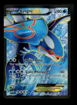 Kyogre EX 148/160 XY Primal Clash 2015 Full Art Holo Rare Pokemon Card TCG - Image 1