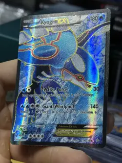 Kyogre EX 148/160 XY Primal Clash 2015 Full Art Holo Rare Pokemon Card TCG - Image 5