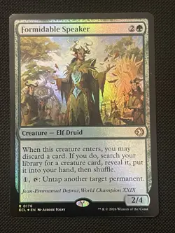 Formidable Speaker FOIL Lorwyn Eclipsed Magic MTG NM - Image 1