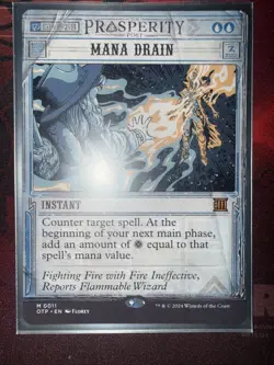 Mana Drain Outlaws of Thunder Junction: Breaking News Regular - Image 1