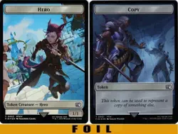 1x MTG - HERO \ COPY TOKEN #03/01 - FOIL - Final Fantasy - Image 1