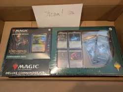 MTG Lord Of The Rings LOTR The Hosts of Mordor DELUXE COMMANDER KIT Magic - Image 1