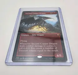 Ancient Copper Dragon (Borderless) Commander Legends: Battle for Baldur's... - Image 3