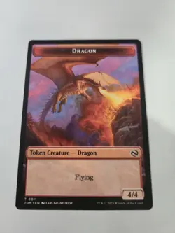 Reliquary Dragon / Dragon Token - NM Tarkir: Dragonstorm - MTG - Image 2