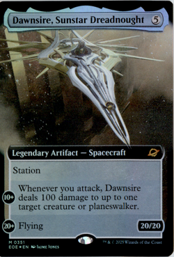 Dawnsire, Sunstar Dreadnought (Extended Art) - Edge of Eternities foil - Image 1