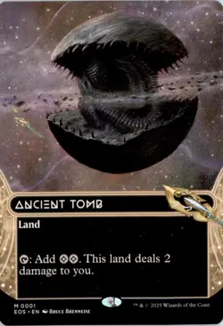 Ancient Tomb (0001) (Borderless) Edge of Eternities: Stellar Sights Normal NM - Image 1