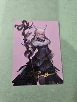 Y'shtola, Night's Blessed -Final Fantasy Art Series 53/53 Gold Stamp - MTG - NM - Image 1