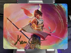 MTG - Yuna, Grand Summoner (Gold-Stamped Signature) - Art Series: FINAL FANTASY - Image 1