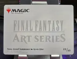 MTG - Yuna, Grand Summoner (Gold-Stamped Signature) - Art Series: FINAL FANTASY - Image 2