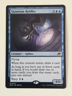 MTG Quantum Riddler Edge of Eternities Pack Fresh Regular Magic The Gathering - Image 1