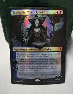 1 x Tasha, the Witch Queen - Foil - Borderless - Commander Legends: Battle for B - Image 1