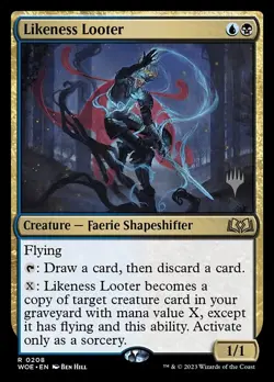Likeness Looter-Wilds Of Eldraine Promos-Regular-208p-NM - Image 1
