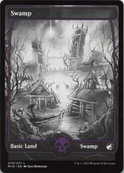 Swamp () L Innistrad: Midnight Hunt 273 - LP - Image 1