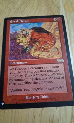 Sneak Attack 218/350 The List Reprints - Image 1