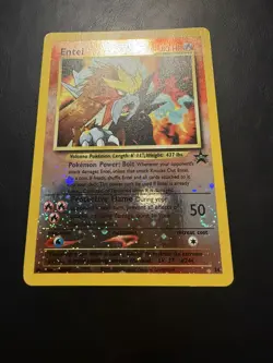 2001 Pokemon Game Movie #34 Entei-Reverse Foil Pokemon 3 Movie Promo - Image 2
