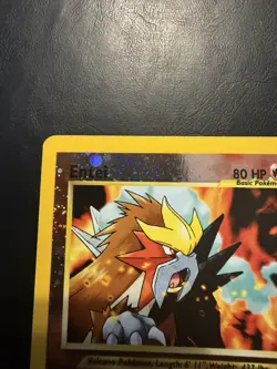 2001 Pokemon Game Movie #34 Entei-Reverse Foil Pokemon 3 Movie Promo - Image 3