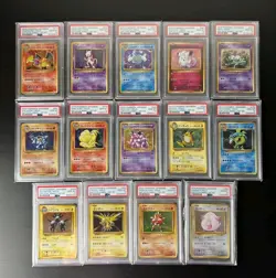 PSA 10 2016 1st ED Japanese 20th Anniversary CP6 14 Pokemon Card Set! Charizard! - Image 1