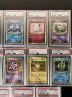 PSA 10 2016 1st ED Japanese 20th Anniversary CP6 14 Pokemon Card Set! Charizard! - Image 4