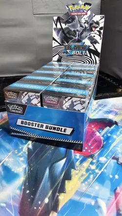 Pokemon TCG Black Bolt Booster Bundle Display Case, Unslealed 10 Bundles Sealed - Image 2