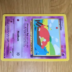 SLOWPOKE 67/82 POKEMON CARD (TEAM ROCKET SET) - Image 4