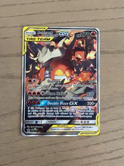 Pokemon Reshiram & Charizard GX Tag Team SM201 Promo Card - Image 3