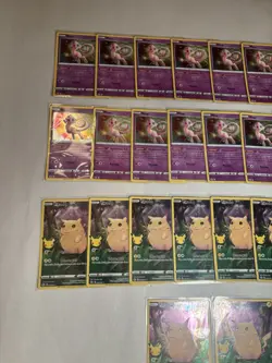 Pokemon Celebrations Mew 011/025 Lot (20) & Pikachu 005/025 Lot (14) - Image 2