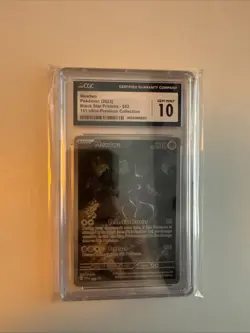 MEWTWO 052 POKEMON SVP EN SV BLACK STAR PROMO 151 ULTRA PREMIUM 2023 CGC 10 PSA - Image 1