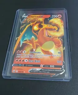 Pokemon TCG Charizard V 018/159 - Crown Zenith - Holo Ultra Rare - Image 1