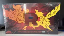 Pokemon Team Rocket’s Moltres EX Ultra Premium Collection UPC New Sealed (tear) - Image 1