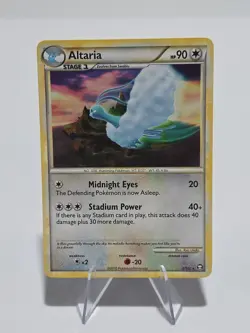 Pokemon HeartGold & SoulSilver Triumphant Altaria 2/102 Holo Rare - Image 1