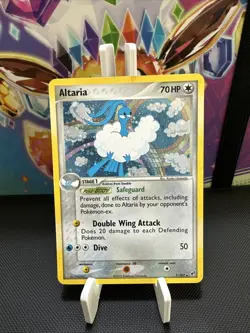 Pokemon TCG. Altaria 1/107 Holo Rare. Pokemon Deoxys (LP+) With Holo Swirl 🌀 - Image 1