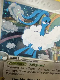 Pokemon TCG. Altaria 1/107 Holo Rare. Pokemon Deoxys (LP+) With Holo Swirl 🌀 - Image 2