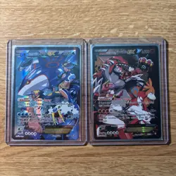 Pokemon 2015 Team Aqua’s Kyogre EX 6 & Team Magma’s Groudon EX 15 Double Crisis - Image 1