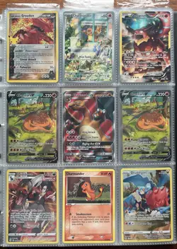 Pokemon Binder Collection Lot - Image 1