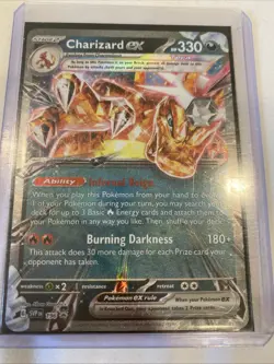 2025 Pokemon Charizard ex SVP 196 Scarlet & Violet Promo TCG Holo - Image 1