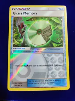 Grass Memory | Reverse Holo | MINT | Team Up 143/181 | Uncommon | Pokemon - Image 1