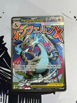 Pokemon Phantasmal Flames Mega Charizard X EX #23 Promo MEP English - NM - Image 1