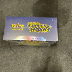 POKEMON Scarlet & Violet - Surging Sparks Elite Trainer Box, Sealed Box is Worn - Image 4