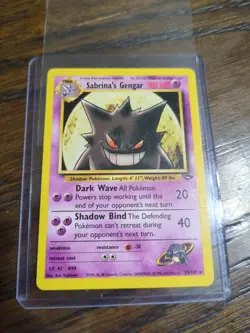Pokemon - Sabrina’s Gengar - #29/132 - Gym Challenge - Image 1