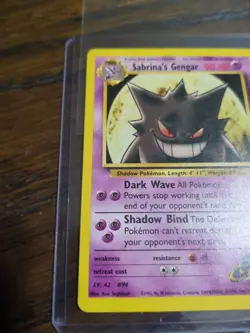 Pokemon - Sabrina’s Gengar - #29/132 - Gym Challenge - Image 2