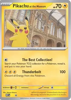 Pokemon x Natural History Museum Pikachu At The Museum Jumbo - PREORDER 28th Jan - Image 1