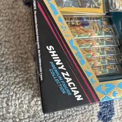 SEALED Pokemon Crown Zenith Shiny Zacian Premium Figure Collection Box - Image 3