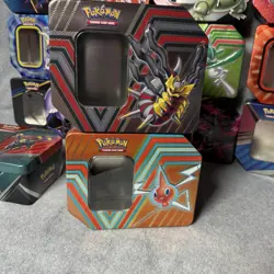 Pokemon Empty Tins Lot of 15 Assorted Zapdos Articuno Giritina Gallade - Image 2