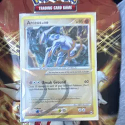 Pokemon TCG Arceus AR8 Arceus Set Holo Rare Basic English 80 HP Break Ground 60 - Image 1