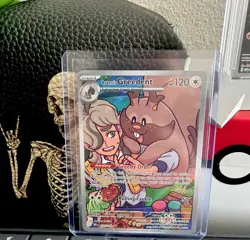 Arven's Greedent 205/182 Illustration Rare (IR) - Pokemon Destined Rivals NM - Image 1