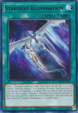 Lightly Played Stardust Illumination - MP22-EN152 - Rare - 1st Edition - YuGiOh - Image 1