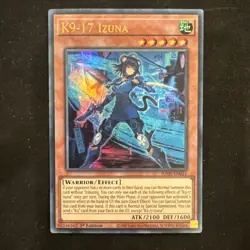 K9-17 Izuna JUSH-EN031 Ultra Rare 1st Edition (NM/M) Yugioh - Image 1