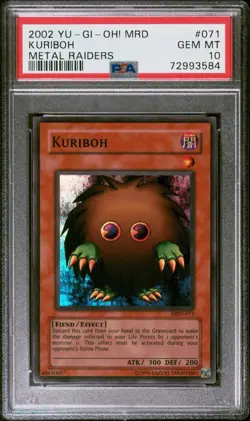 Yu-Gi-Oh! Kuriboh MRD-071 PSA 10 Gem Mint-Super Rare - Image 1