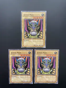 Yugioh Judge Man SDK-007 Common Unlimited Edition LP/MP X3 - Image 1