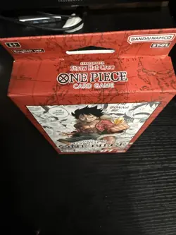 One Piece TCG Factory Sealed Starter Deck ST-01 Straw Hat Crew English Edition - Image 3